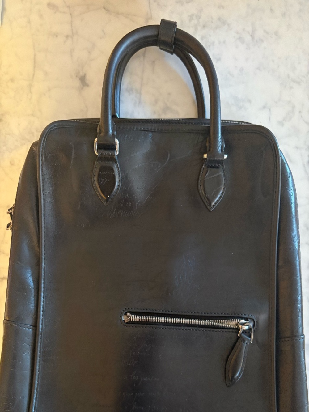 Berluti Premier Jour Backpack Black Custom